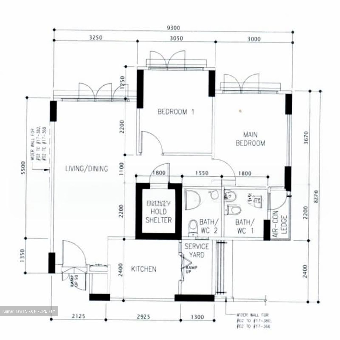Blk 266C Punggol Emerald (Punggol), HDB 3 Rooms #568336551